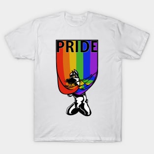 Puppy Rainbow pride T-Shirt